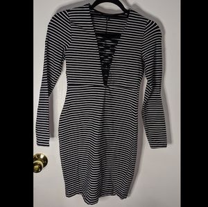 Express Striped Dress